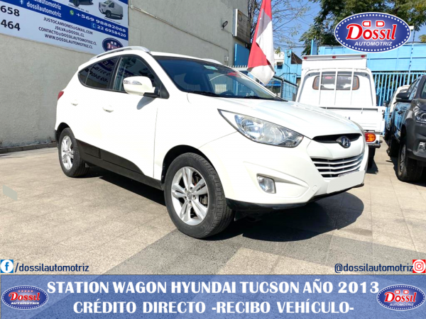 Station Wagon Hyundai Tucson GL 2.0 Diesel Año 2013, IMPECABLE,  Valor OFERTA $9.980.000