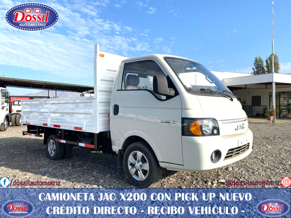Camioneta JAC X200 nueva 0 km , pick up nuevo. Entrega inmediata, valor $16.980.000 + iva 