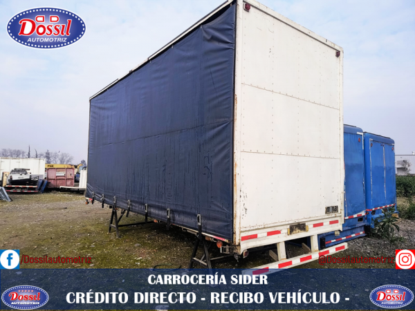CARROCERÍA SIDER IDEAL PARA CAMIÓN FORD CARGO 915 -916. VALOR $2.980.000