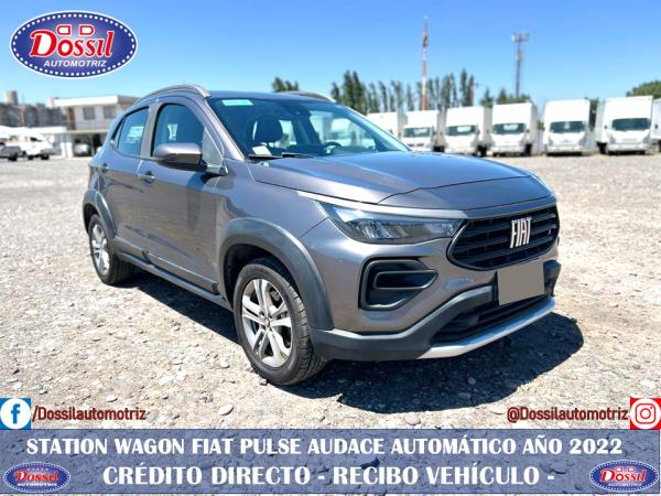 Station Wagon FIAT Pulse Audace AUT 1.0cc . solo 64.000 kilómetros,  Año 2022, valor $10.980.000
