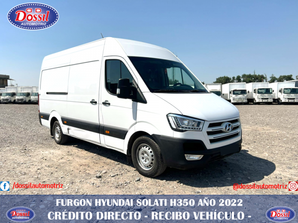 FURGON DE CARGA HYUNDAI H350 SOLATI AÑO 2022, AIRE ACONDICIONADO, SENSORES Y CÁMARA DE RETROCESO, Valor $34.980.000